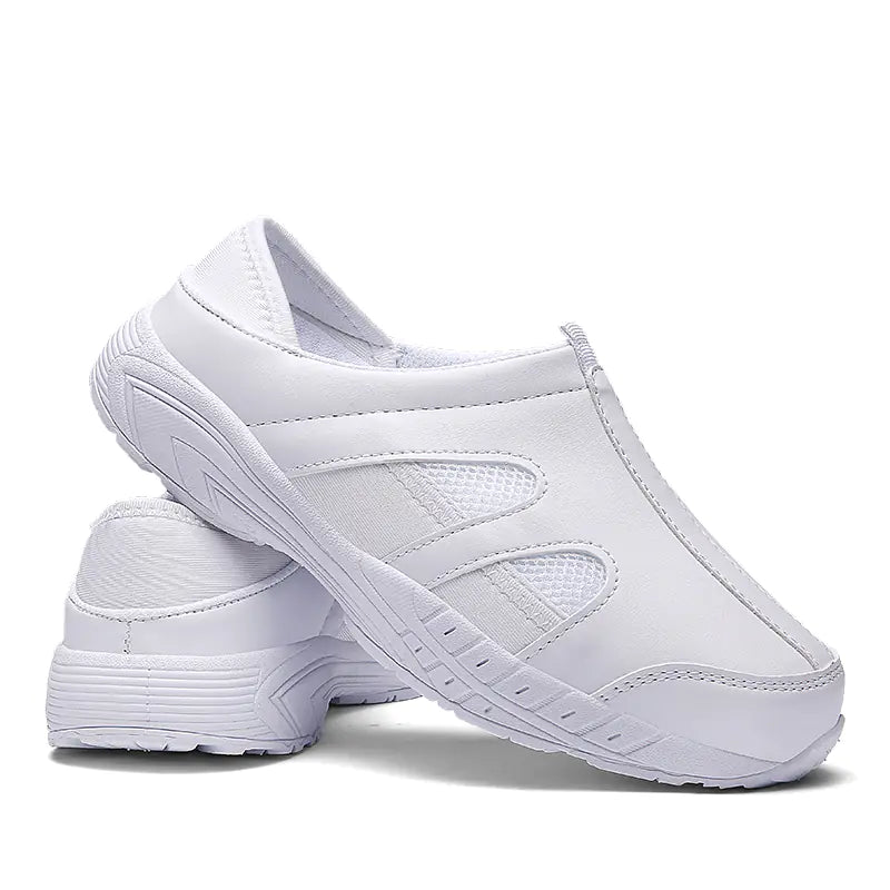 Flat Shoes, White Sneakers, Nurse Shoes